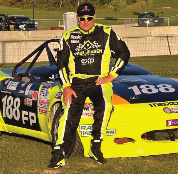 CLient Wearing FG Suit 4 Custom Race Suits | FervoGear